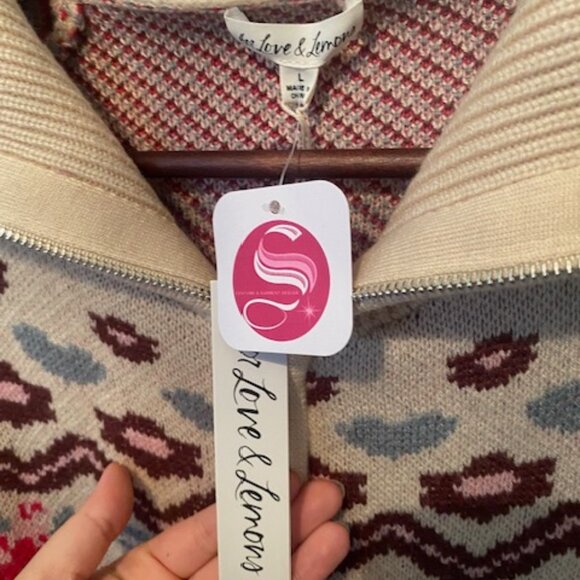 Ski Lodge Zip-Up Sweater - Picture 11 of 12